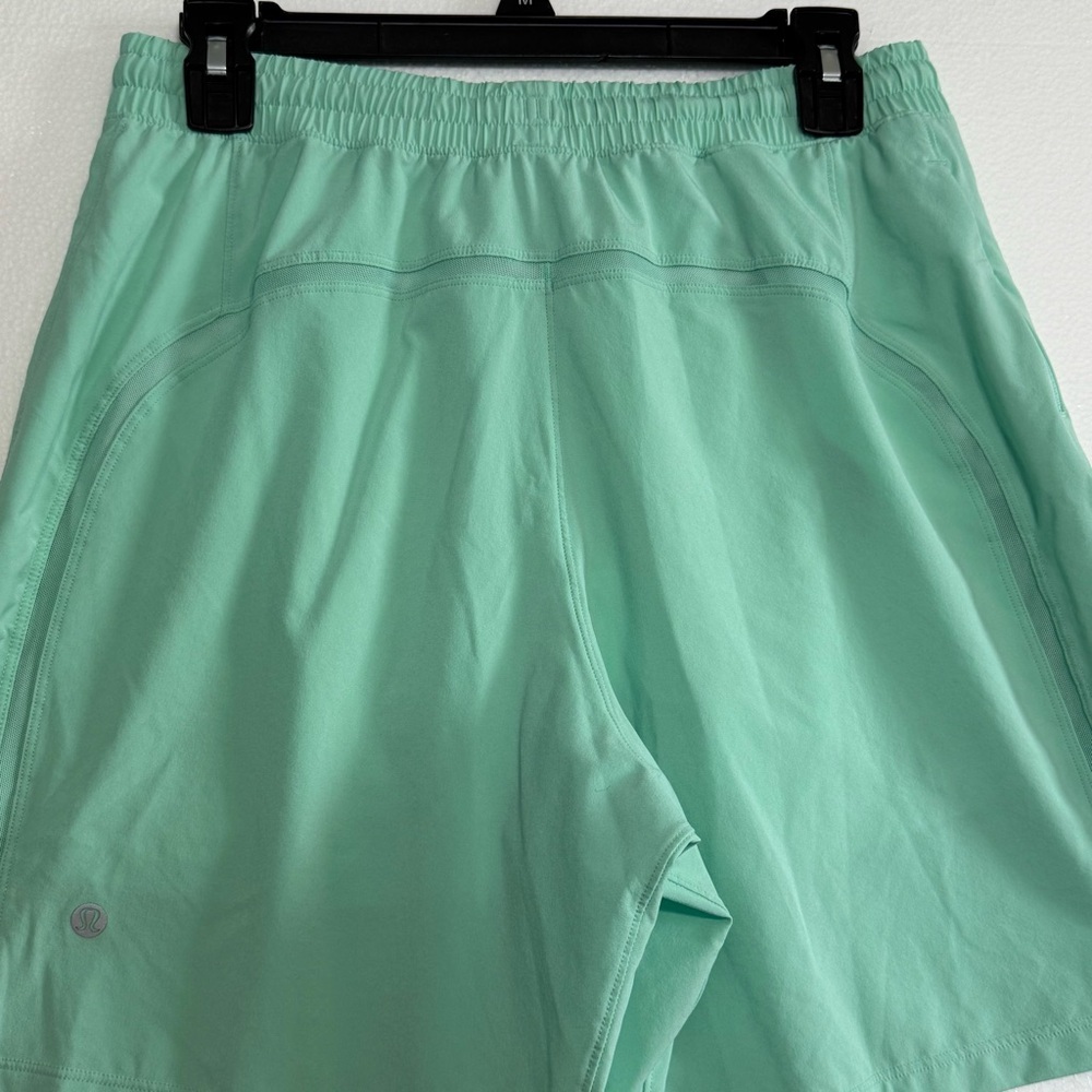 Lululemon Pace Breaker Running Lined Shorts 7”Green Mint Men Size M - Picture 4 of 11
